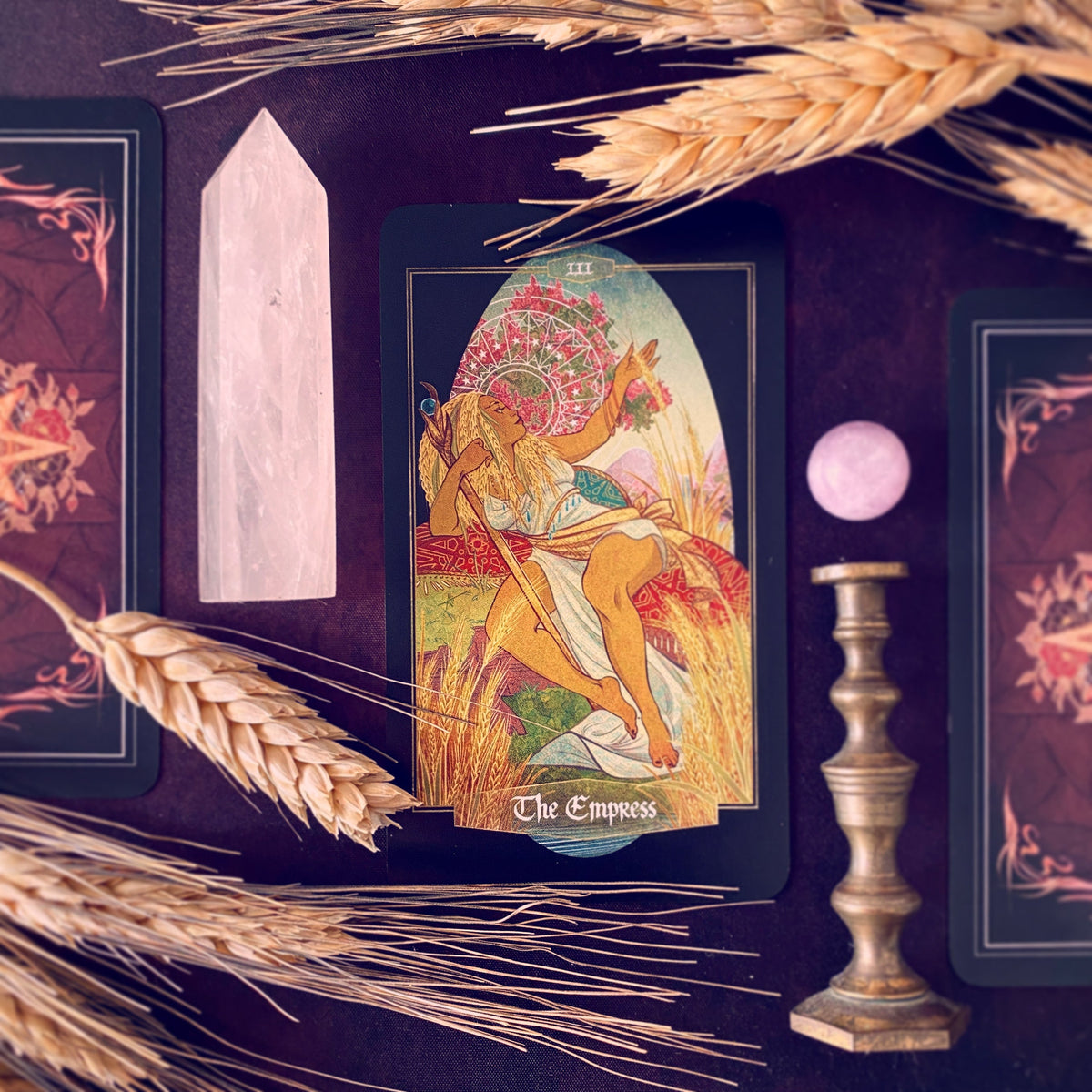 Children of Ostara Tarot Deck and Book (Black Edition)