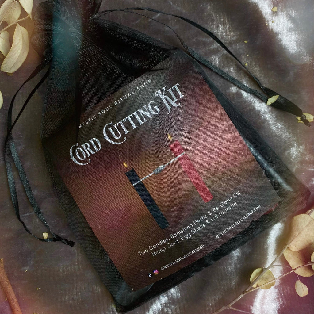 Cord Cutting Spell Kit for Witches | Ritual Set for Releasing & Letting Go