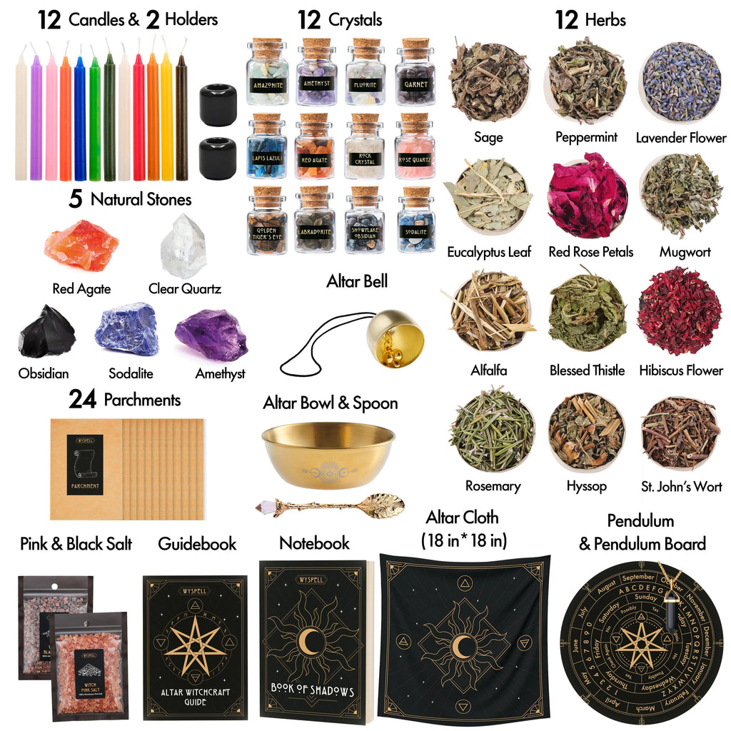 77-Piece Witchcraft Starter Kit