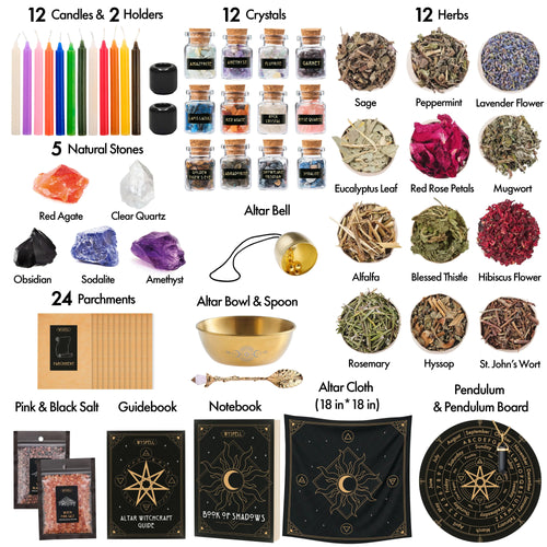 77-Piece Witchcraft Starter Kit