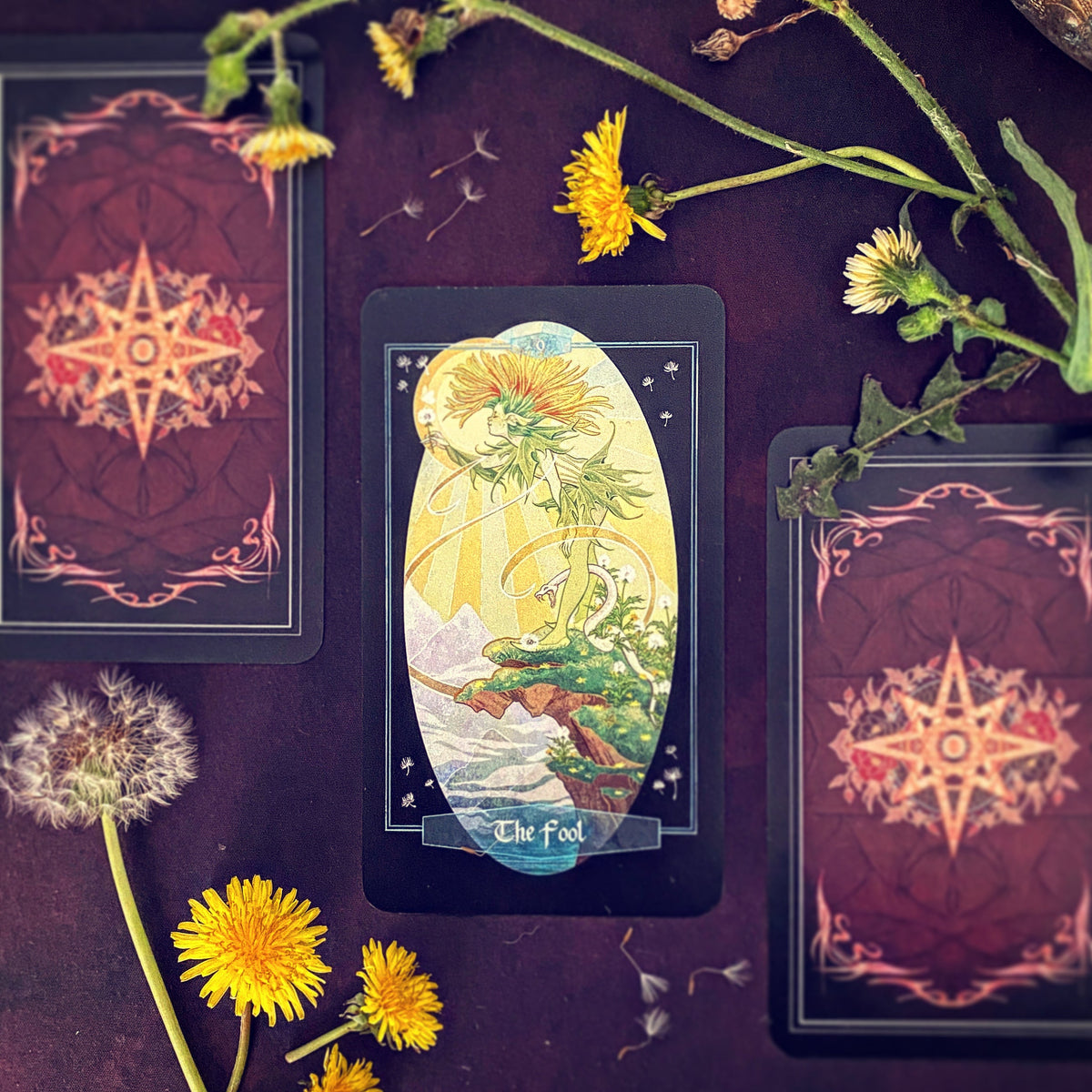 Children of Ostara Tarot Deck and Book (Black Edition)
