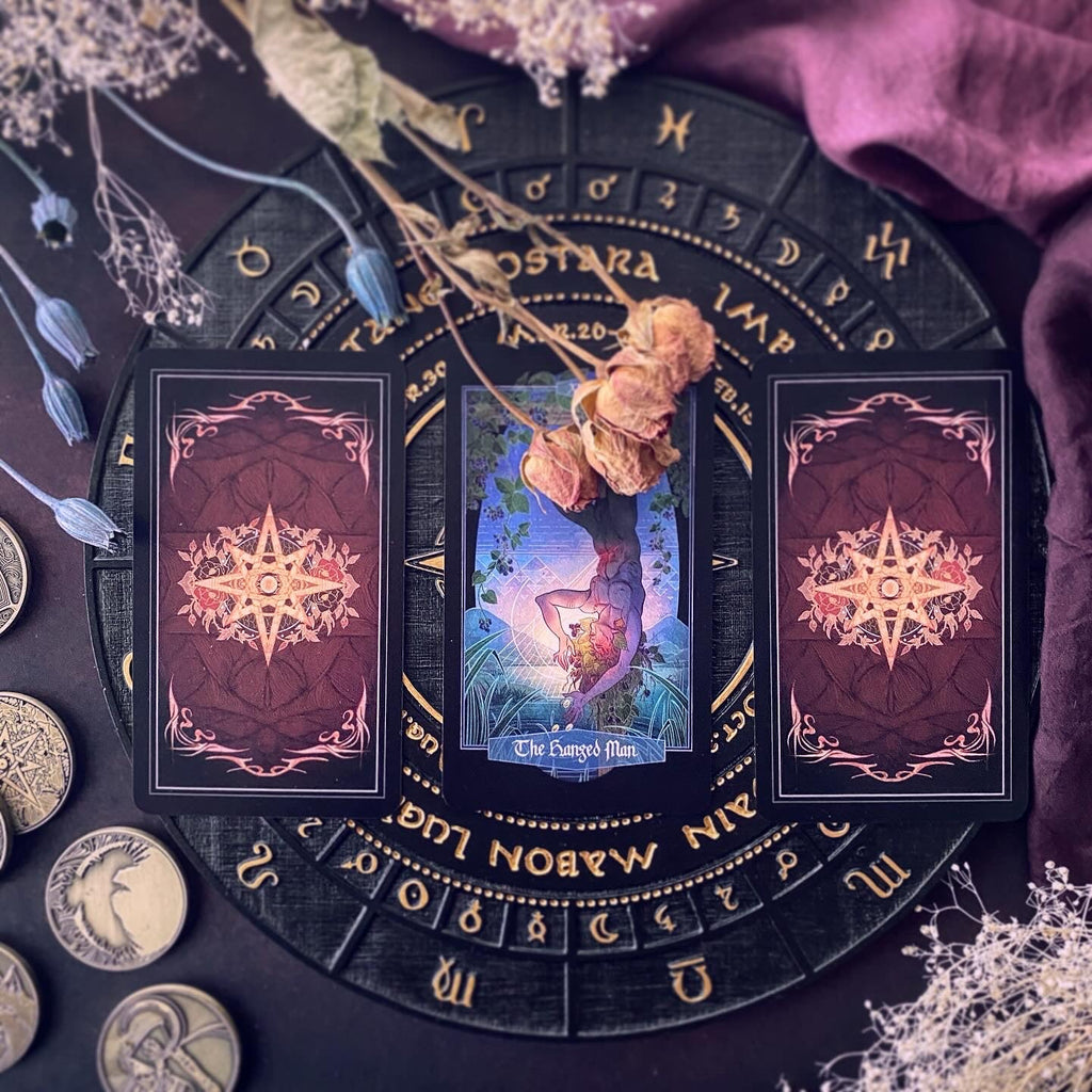 Children of Ostara Tarot Deck and Book (Black Edition)