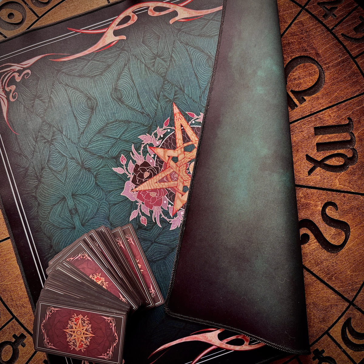 Children of Ostara Tarot Deck and Book (Black Edition)