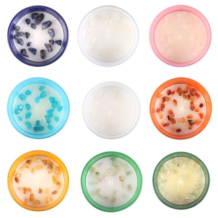 Scented Zodiac Crystal Candle