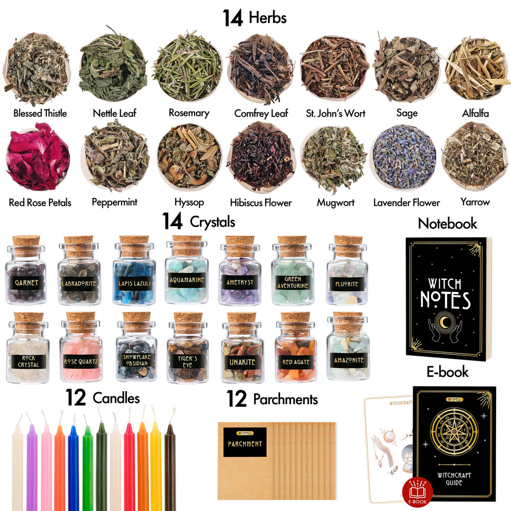 54-Piece Witchcraft Starter Kit