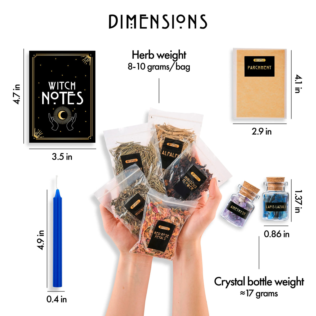 54-Piece Witchcraft Starter Kit
